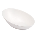 RECIPIENTE OVAL 'BIONIC' 8x4,8x2,7 CM BLANCO BAGAZO (1000 UNID.)