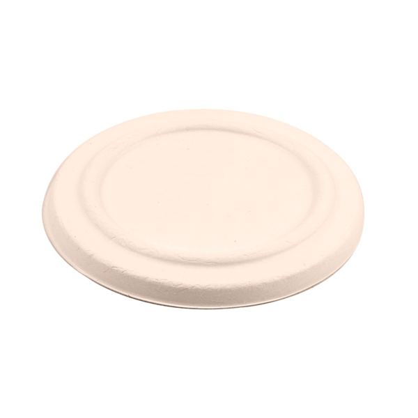 TAPAS PARA TARRINAS 228.87 'BIONIC' Ø 12x1,2 CM NATURAL BAGAZO (500 UNID.)