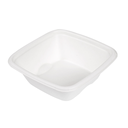 Pequeñas Tarrinas 'Bionic' 70 Ml 7,7X7,7X2,7 Cm Blanco Bagazo (600 Unid.)