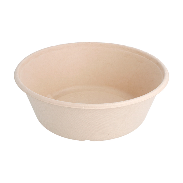 [204.09] Boles 'Bionic' 900 Ml Ø 19,5X6,5 Cm Natural Bagazo (200 Unid.)