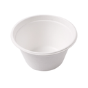 Tarrinas 'Bionic' 360 Ml Ø 11,6X6,3 Cm Blanco Bagazo (500 Unid.)