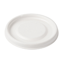 Tapas Para Tarrinas 150.60 'Bionic' Ø 7,7X0,8 Cm Blanco Bagazo (1000 Unid.)