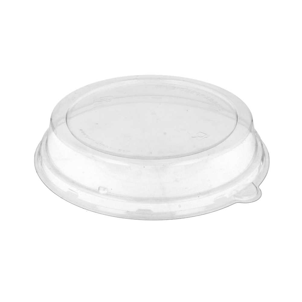 TAPAS PARA ENSALADERAS 204.09 'BIONIC' Ø 20,5x3,7 CM TRANSPARENTE PET (200 UNID.)