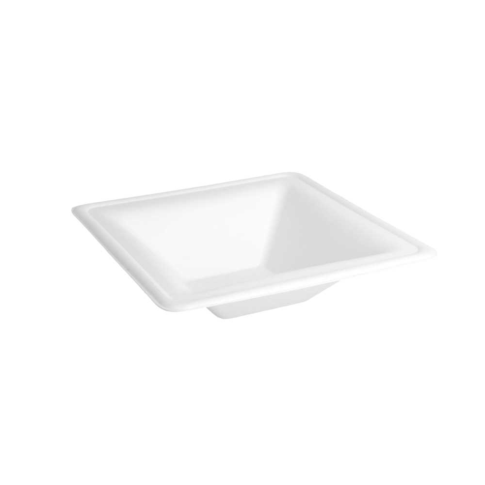 [213.71] Boles 'Bionic' 500 Ml 16X16X4 Cm Blanco Bagazo (400 Unid.)