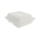 Conchas "M" 3 Compart. 'Bionic' 20X20X7,5 Cm Blanco Bagazo (200 Unid.)
