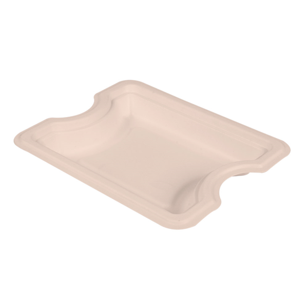 [253.84] BANDEJA INTERMEDIA PARA CÓDIGO 253.83 'BIONIC' 21x16,5x2,7 CM NATURAL BAGAZO (400 UNID.)