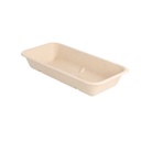 BANDEJAS 'BIONIC' 500 ML 20,9x10,7x3,5 CM NATURAL BAGAZO (400 UNID.)