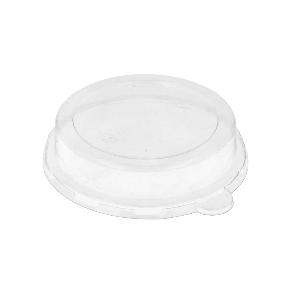 TAPAS ALTAS PARA ENSALADERAS 215.84-215.03 'BIONIC' Ø 14x3,1 CM TRANSPARENTE PET (450 UNID.)