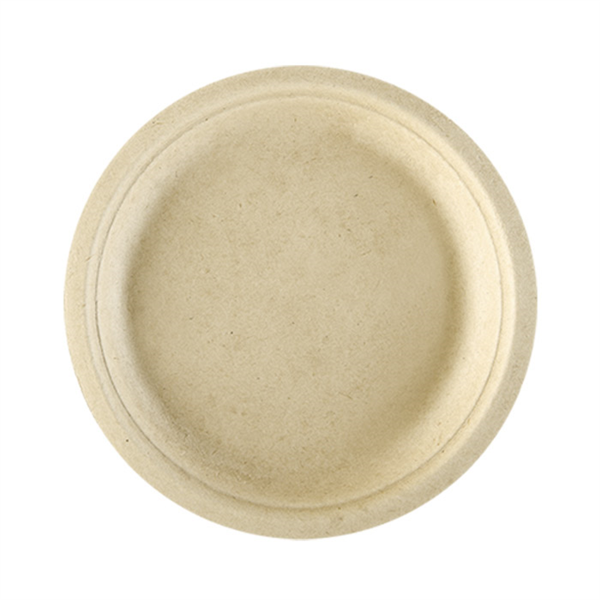 PLATOS 'BIONIC' Ø 26x2,1 CM NATURAL BAGAZO (500 UNID.)