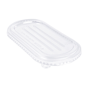 TAPAS LUNCH BOX 320.54/55 'BIONIC' 1000 ML 23,6x13,5x1,3 CM TRANSPARENTE PET (500 UNID.)