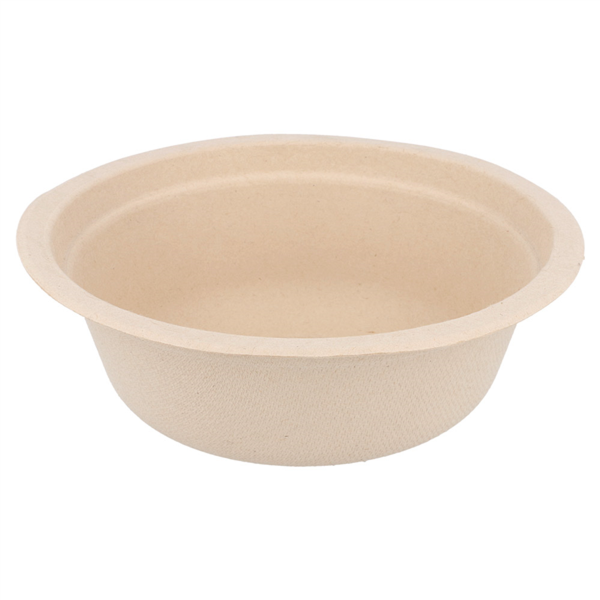 BOLES 'BIONIC' 350 ML Ø 13,5x4,6 CM NATURAL BAGAZO (1200 UNID.)