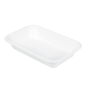 BANDEJAS 'BIONIC' 710 ML 21,5x14x3,7 CM BLANCO BAGAZO (600 UNID.)