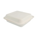 Conchas "M" 'Bionic' 20X20X7,5 Cm Blanco Bagazo (250 Unid.)