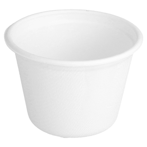 TARRINAS 'BIONIC' 140 ML Ø 7,7x5,3 CM BLANCO BAGAZO (1000 UNID.)