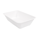 Barquillas 'Bionic' 800 Ml 20,3X13,6X5 Cm Blanco Bagazo (500 Unid.)