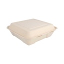 Conchas "L" 'Bionic' 22,5X22,5X7,5 Cm Natural Bagazo (200 Unid.)