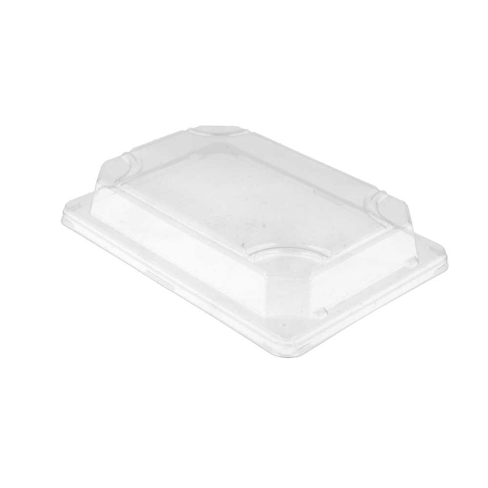 [211.72] TAPAS PARA CÓDIGO 212.94 'BIONIC' 17x12x3,2 CM TRANSPARENTE OPS (1000 UNID.)