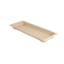 CAJAS SUSHI 'BIONIC' 22x9x2 CM NATURAL BAGAZO (800 UNID.)