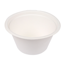 Ensaladeras 'Bionic' 750 Ml Ø15,5X8,4 Cm Blanco Bagazo (600 Unid.)