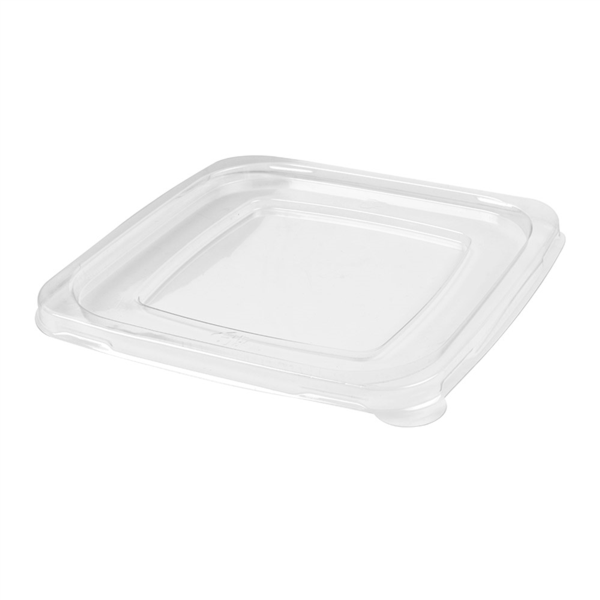 [228.92] TAPAS BAJAS PARA 228.40/41/42 - 226.93/94/95 'BIONIC' 18,5x18,5x1,3 CM TRANSPARENTE PET (400 UNID.)