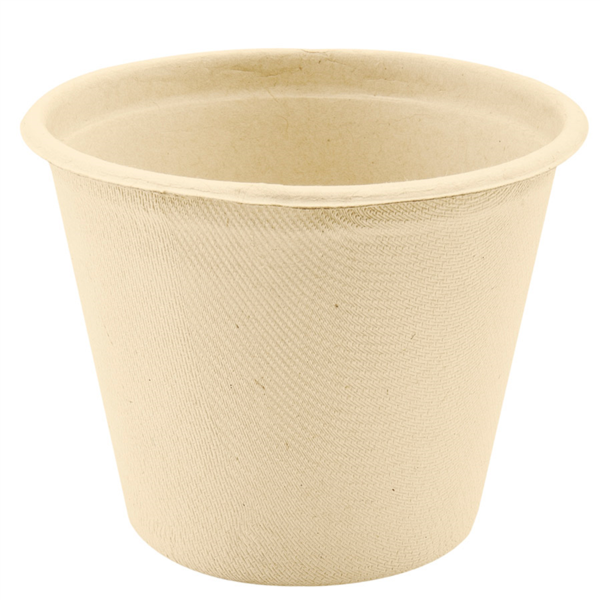 BOLES 'BIONIC' 425 ML Ø 10,5x8,3 CM NATURAL BAGAZO (600 UNID.)