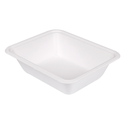 BANDEJAS 'BIONIC' 23,1x18,7x6,3 CM BLANCO BAGAZO (400 UNID.)