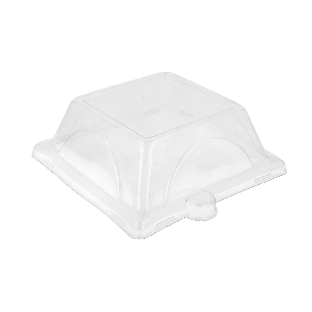 Tapas Para Código 215.90 'Bionic' 16,4X16,4X4 Cm Transparente Pet (500 Unid.)