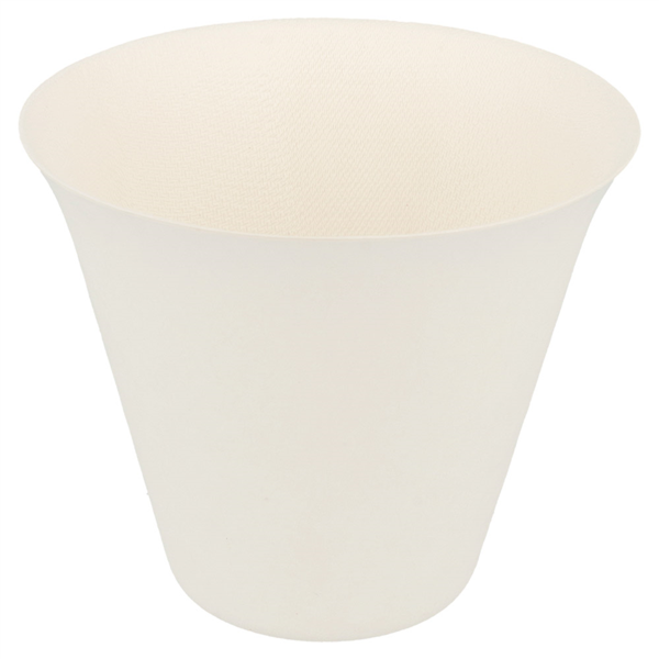 [209.90] Vasos Tumbler 'bionic' 335 Ml Ø 9,9x8,5 Cm Blanco Bagazo (200 Unid.)