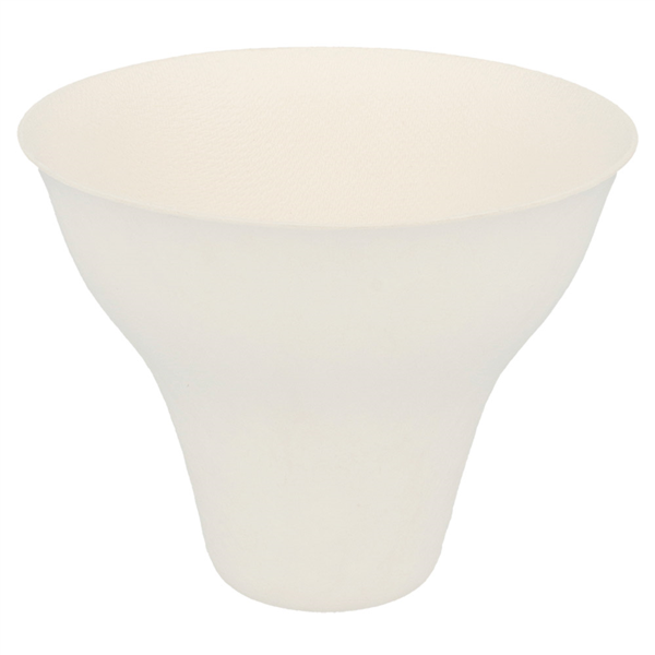 [209.91] Copas De Vino 'Bionic' 260 Ml Ø 9,9X8 Cm Blanco Bagazo (200 Unid.)
