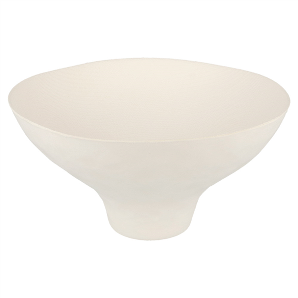Vasos Compote 'Bionic' 350 Ml Ø 12,7X6,7 Cm Blanco Bagazo (200 Unid.)