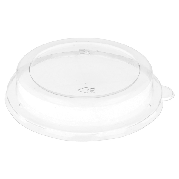 TAPAS ALTAS PARA ENSALADERAS 224.32-215.04 'BIONIC' Ø 16x3,1 CM TRANSPARENTE PET (200 UNID.)