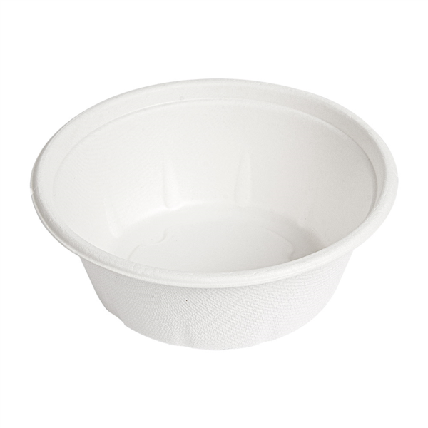 [258.02] TARRINAS 'BIONIC' 280 ML Ø 11,6x4,4 CM BLANCO BAGAZO (500 UNID.)