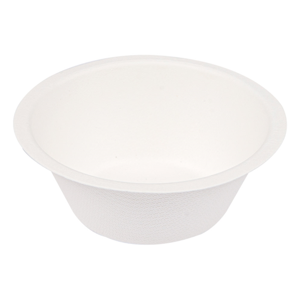 [233.04] Boles 'Bionic' 250 Ml Ø11,4X4,4 Cm Blanco Bagazo (1500 Unid.)
