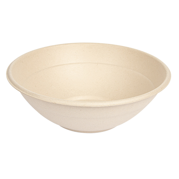 [251.65] BOLES 'BIONIC' 950 ML Ø 19,6x6,5 CM NATURAL BAGAZO (400 UNID.)