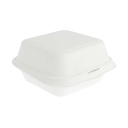 CONCHAS HAMBURGUESA 'BIONIC' 450 ML 15,2x15x8,4 CM BLANCO BAGAZO (600 UNID.)