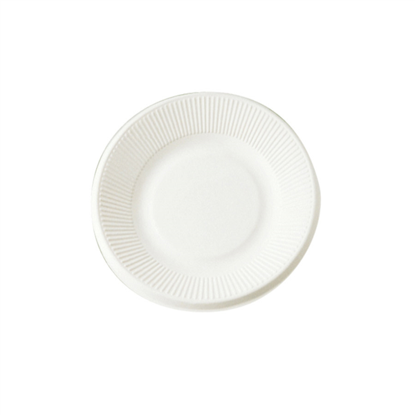 [205.65] Platos 'Bionic' Ø 21X1,8 Cm Blanco Bagazo (1000 Unid.)
