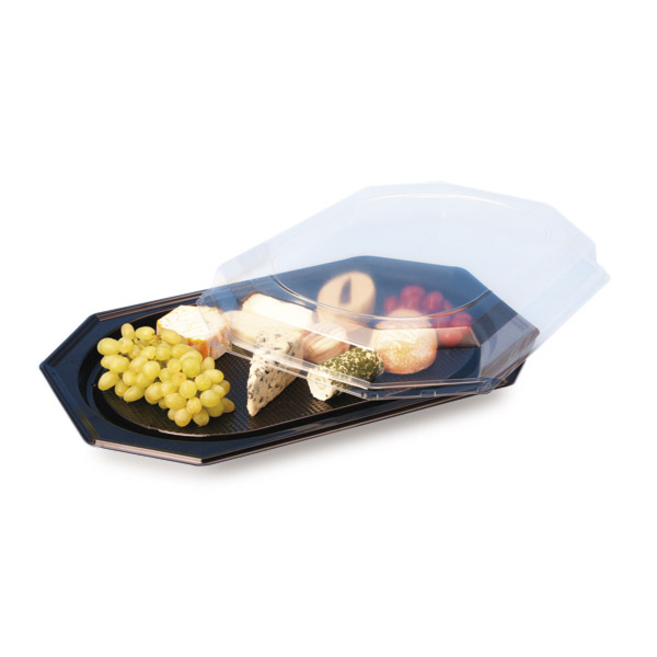 [160.27] TAPAS PARA CÓDIGO 158.86 45x30 CM TRANSPARENTE RPET (50 UNID.)