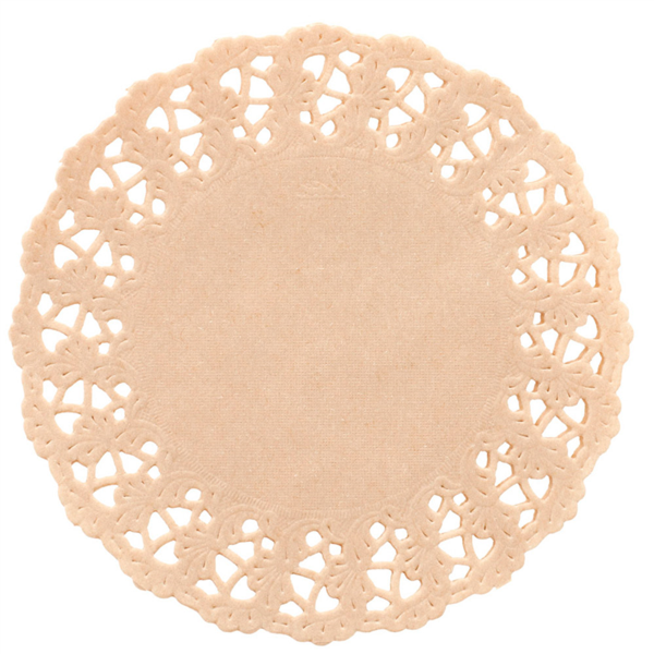 [225.10] RODALES CALADOS 40 G/M2 Ø 19 CM NATURAL KRAFT (250 UNID.)