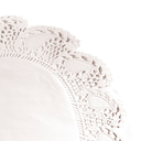 Rodales Calados Antigrasas 40 G/M2 Ø 27 Cm Blanco Perg. Antigrasas (250 Unid.)
