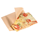 BOLSAS ABIERTAS PINCHOS, HOT DOGS 'OPEN PACK' 35 G/M2 + 10 LDPE 15x13/10 CM NATURAL KRAFT (100 UNID.)
