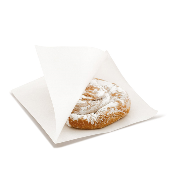 [173.60] BOLSAS ABIERTAS 2 LADOS 'OPEN PACK' 22 G/M2 + 8 LDPE 12x12,2 CM BLANCO KRAFT (100 UNID.)