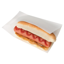 Bolsas Abiertas Pinchos, Hot Dogs 'Open Pack' 35 G/M2 + 10 Ldpe 20X13/10 Cm Blanco Kraft (100 Unid.)