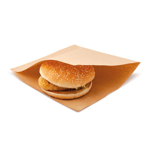 [173.68] BOLSAS ABIERTAS 2 LADOS 'OPEN PACK' 35 G/M2 + 10 LDPE 18x18,2 CM NATURAL KRAFT (100 UNID.)