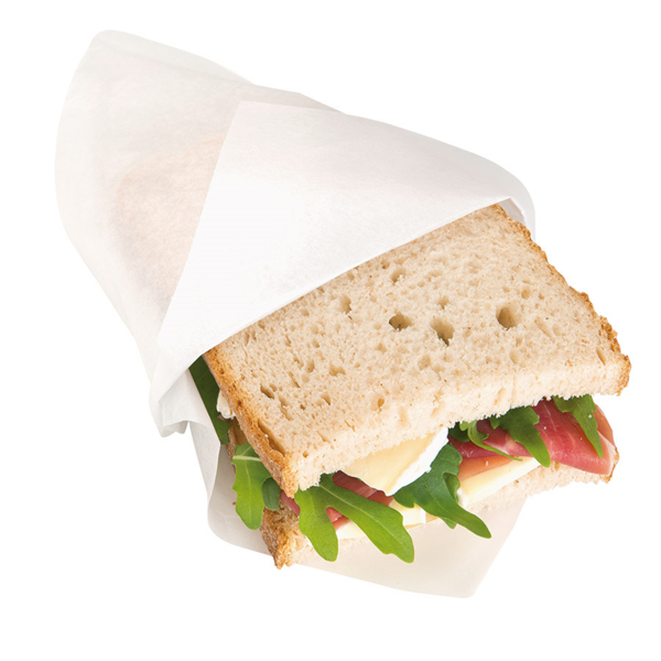 Bolsas Abiertas 2 Lados 'Open Pack' 22 G/M2 + 8 Ldpe 18X18,2 Cm Blanco Kraft (100 Unid.)