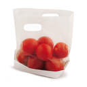 Sobres Con Base Y Asas 'Turtle Pack' 50 G/M2 + 15 Pp 30+4X18 Cm Blanco Kraft (50 Unid.)