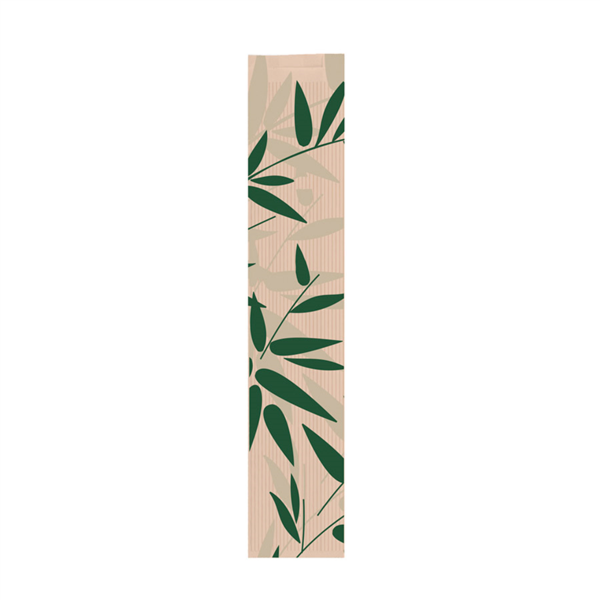 [186.91] Bolsas Panadería 'Feel Green' 32 G/M2 9+3,5X35 Cm Natural Kraft (250 Unid.)