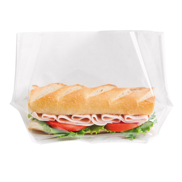 [173.14] Sobres Con Base Y Ventana 'Turtle Pack' 50 G/M2 + 15 Pp 27+5,5/2,5X16 Cm Blanco Kraft (100 Unid.)