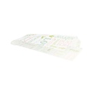 PAPEL ANTIGRASAS ABIERTO 2 LADOS - HOT DOG 'PAROLE' 35 G/M2 9+3x22 CM BLANCO PERG. ANTIGRASAS (500 UNID.)