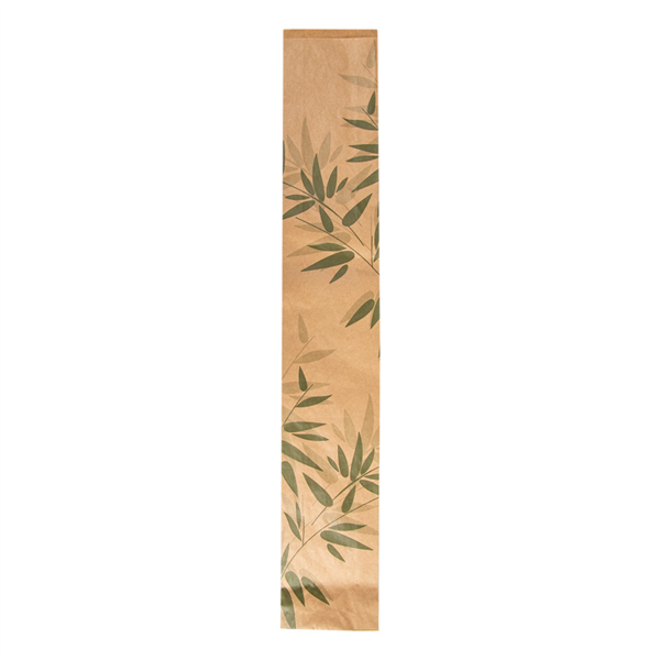 [186.93] Bolsas Panadería 'Feel Green' 32 G/M2 9+4X54 Cm Natural Kraft (250 Unid.)