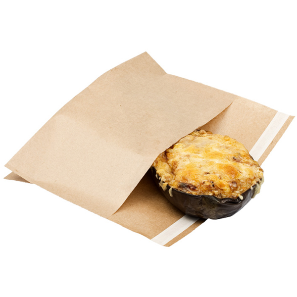 [173.07] Sobres Con Base Autocierre 'Kangoo Pack' 50 G/M2 + 20 Ldpe 21+3X17/11 Cm Natural Kraft (100 Unid.)